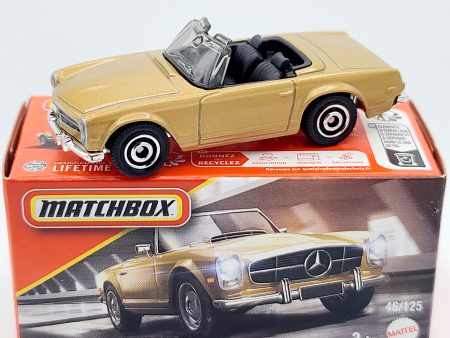 Matchbox  63 Mercedes-Benz 230 SL (2025 Mix 1 A Basic - Power Grabs) Sale