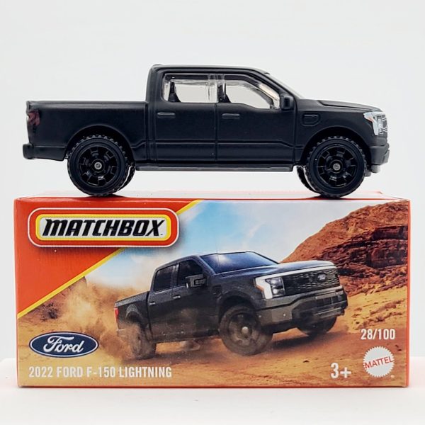 Matchbox  22 Ford F-150 Lightning (2024 Mix 12 M Basic - Power Grabs) For Discount