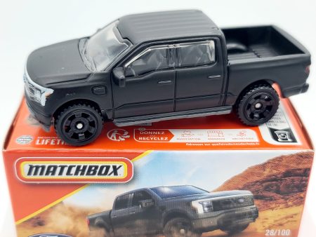 Matchbox  22 Ford F-150 Lightning (2024 Mix 12 M Basic - Power Grabs) For Discount