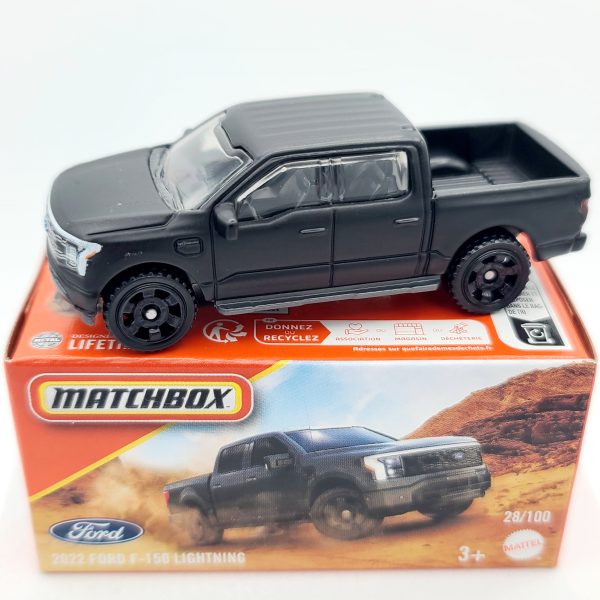 Matchbox  22 Ford F-150 Lightning (2024 Mix 12 M Basic - Power Grabs) For Discount