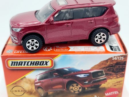 Matchbox  22 Infiniti QX80 (2025 Mix 2 B Basic - Power Grabs) Cheap