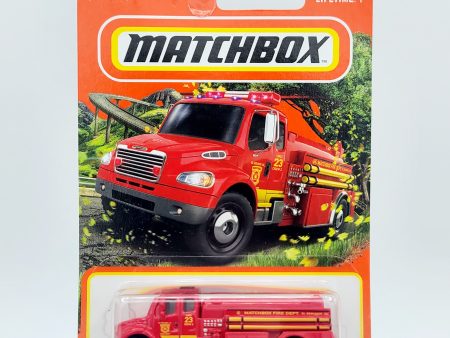 Matchbox Freightliner M2 106 Fire Engine (2024 Mix 7 G Basic) Online Sale