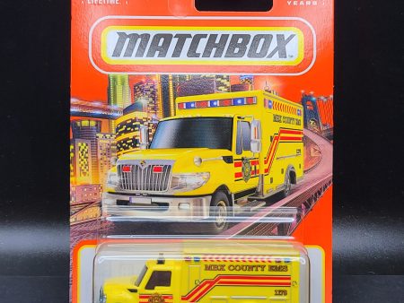 Matchbox International Workstar   Terrastar Ambulance (2023 Basic - Blister Pack) Sale