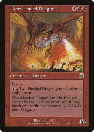 Two-Headed Dragon [Mercadian Masques] Online Hot Sale