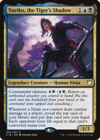 Yuriko, the Tiger s Shadow [Commander 2018] Discount