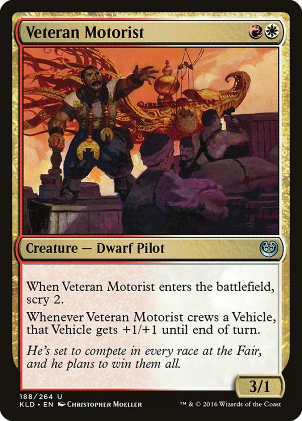 Veteran Motorist [Kaladesh] Online Hot Sale