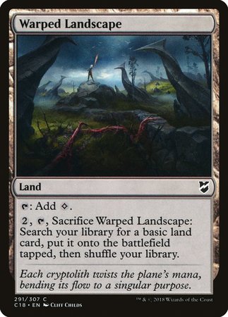 Warped Landscape [Commander 2018] on Sale