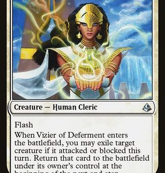 Vizier of Deferment [Amonkhet] For Discount