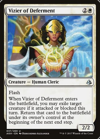 Vizier of Deferment [Amonkhet] For Discount