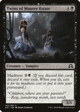 Twins of Maurer Estate [Shadows over Innistrad] Hot on Sale