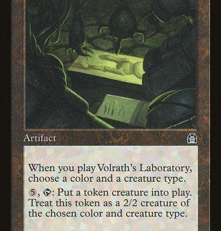 Volrath s Laboratory [Stronghold] Fashion