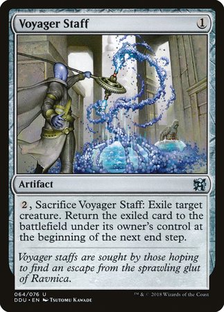 Voyager Staff [Duel Decks: Elves vs. Inventors] Supply