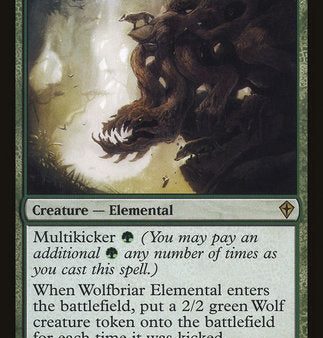 Wolfbriar Elemental [Worldwake] Discount