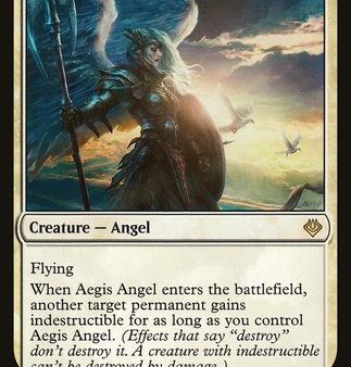 Aegis Angel [Archenemy: Nicol Bolas] on Sale