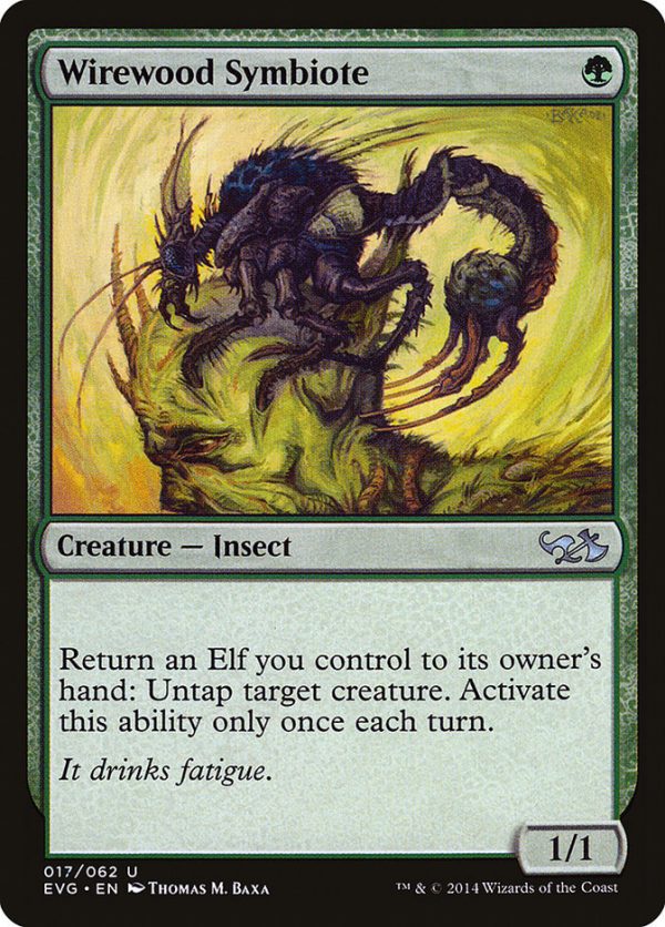 Wirewood Symbiote (Elves vs. Goblins) [Duel Decks Anthology] Hot on Sale