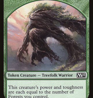 Treefolk Warrior Token [Magic 2015 Tokens] on Sale