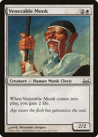 Venerable Monk [Duel Decks: Divine vs. Demonic] Discount