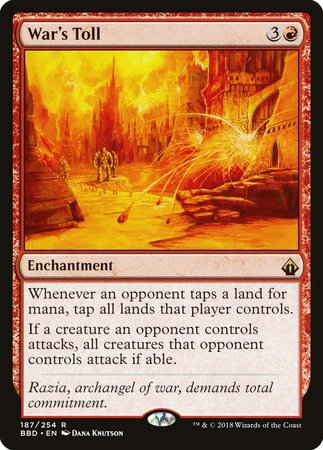 War s Toll [Battlebond] Supply