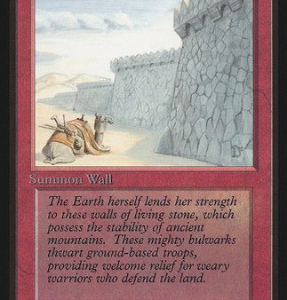 Wall of Stone [Limited Edition Beta] Discount