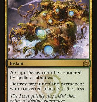 Abrupt Decay [Return to Ravnica] on Sale