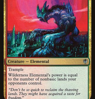 Wilderness Elemental [Commander 2016] Supply