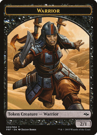 Warrior Token [Fate Reforged Tokens] Online now