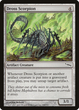 Dross Scorpion [Mirrodin] Fashion