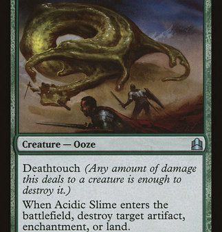 Acidic Slime [Commander 2011] on Sale