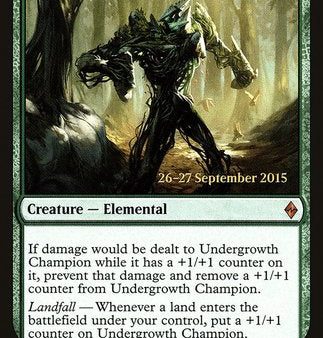 Undergrowth Champion [Battle for Zendikar Promos] Sale