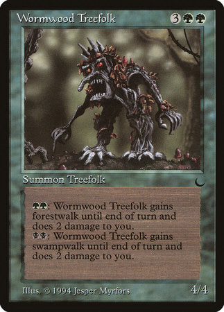 Wormwood Treefolk [The Dark] For Discount