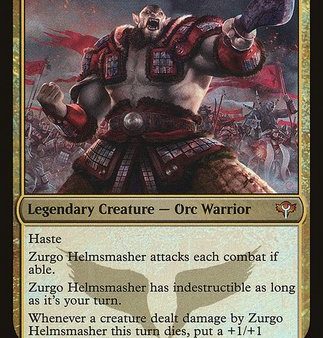 Zurgo Helmsmasher [Duel Decks: Speed vs. Cunning] Cheap