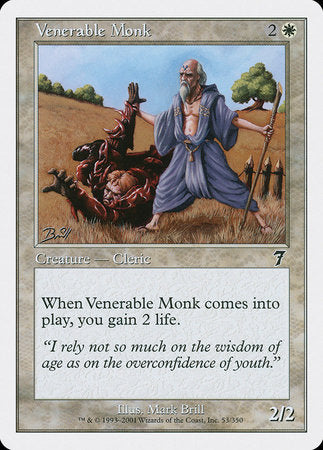 Venerable Monk [Seventh Edition] Sale