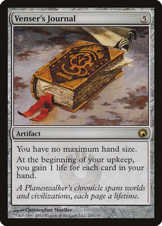 Venser s Journal [Scars of Mirrodin] Online now