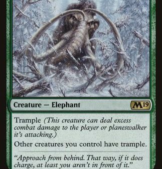 Aggressive Mammoth [Core Set 2019] Online Sale