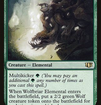 Wolfbriar Elemental [Commander 2014] Sale