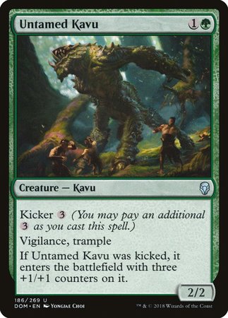 Untamed Kavu [Dominaria] Fashion