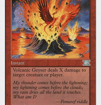 Volcanic Geyser [Classic Sixth Edition] For Discount