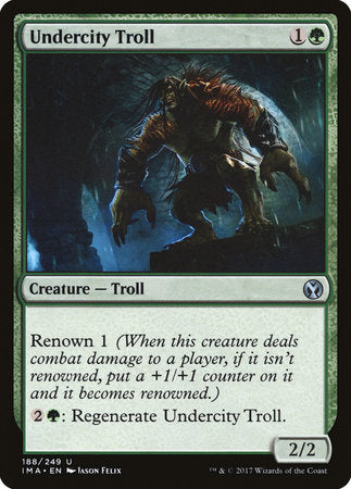 Undercity Troll [Iconic Masters] Online