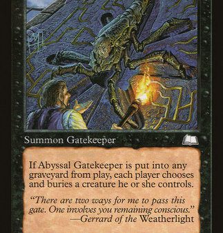 Abyssal Gatekeeper [Weatherlight] Supply