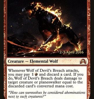 Wolf of Devil s Breach [Shadows over Innistrad Promos] on Sale