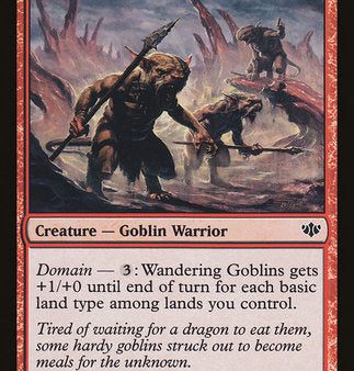 Wandering Goblins [Conflux] Hot on Sale