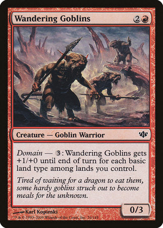 Wandering Goblins [Conflux] Hot on Sale