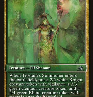 Trostani s Summoner [Dragon s Maze Promos] For Sale