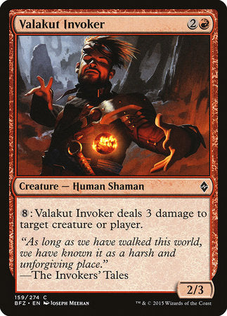 Valakut Invoker [Battle for Zendikar] Online now