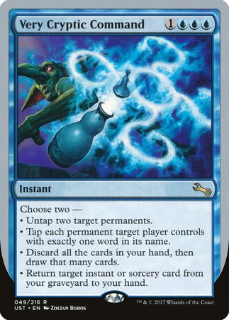 Very Cryptic Command (B) [Unstable] on Sale