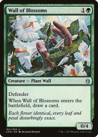 Wall of Blossoms [Commander Anthology] Online Hot Sale