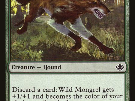 Wild Mongrel (Garruk vs. Liliana) [Duel Decks Anthology] Online